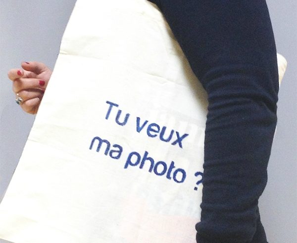 Le tote bag à message