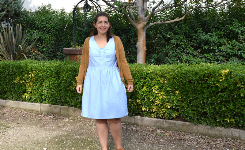 La robe Sureau en chambray