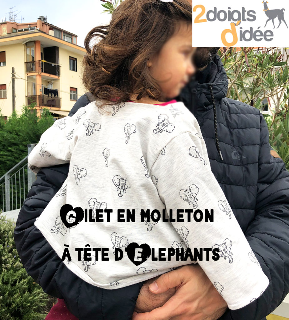 Gilet molleton