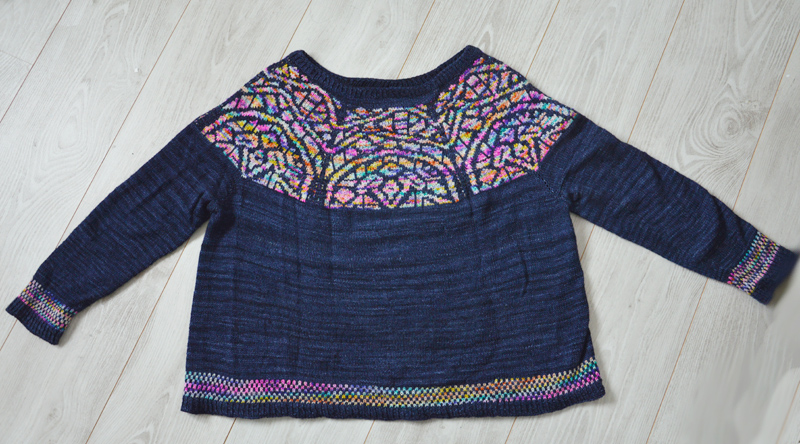 Le Pull Gaudi, tricot 100% Barcelone