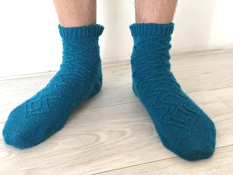 Chaussettes tricotées T''