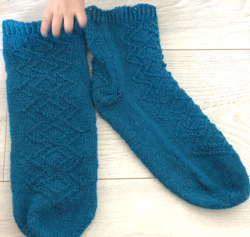 patron chaussettes Remus Lupin