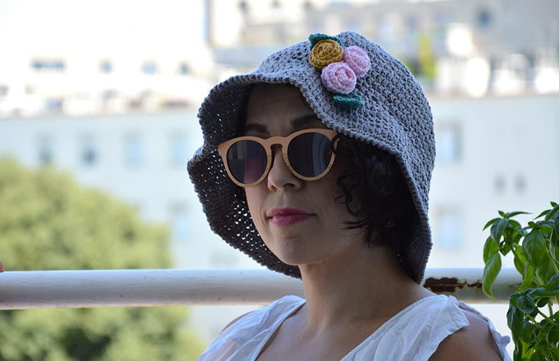 chapeau cloche crochet adulte