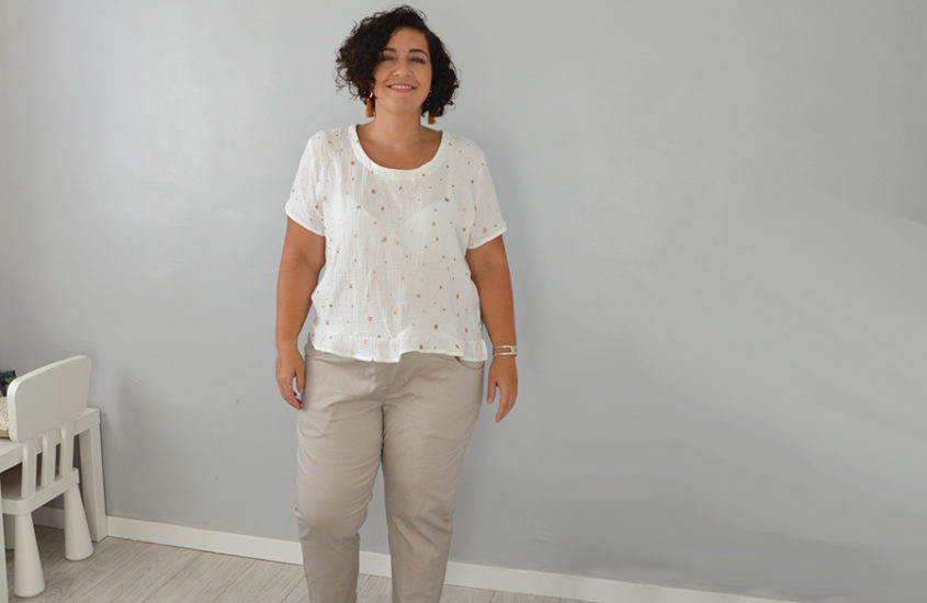 Ensemble 100% Dressed : Pantalon et blouse bureau compatibles