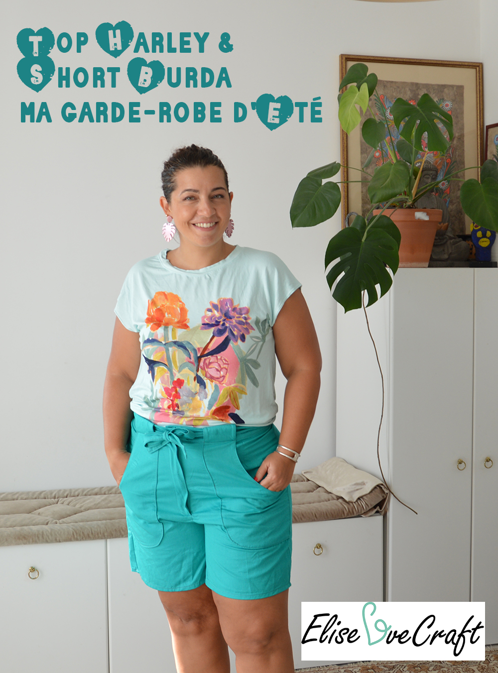 garde-robe été tenue verte pin-it