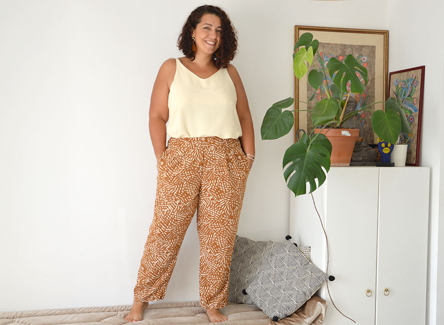 couture facile pantalon Burda