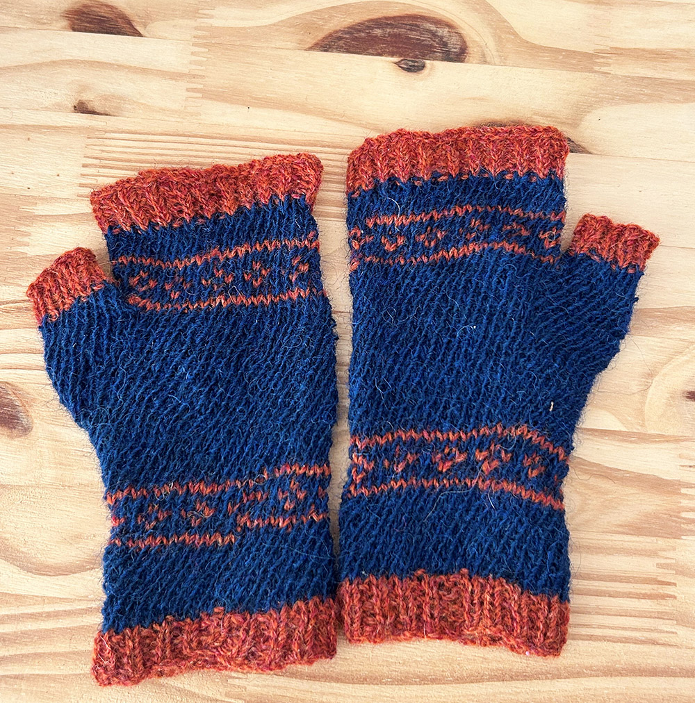 patron mitaines tricot