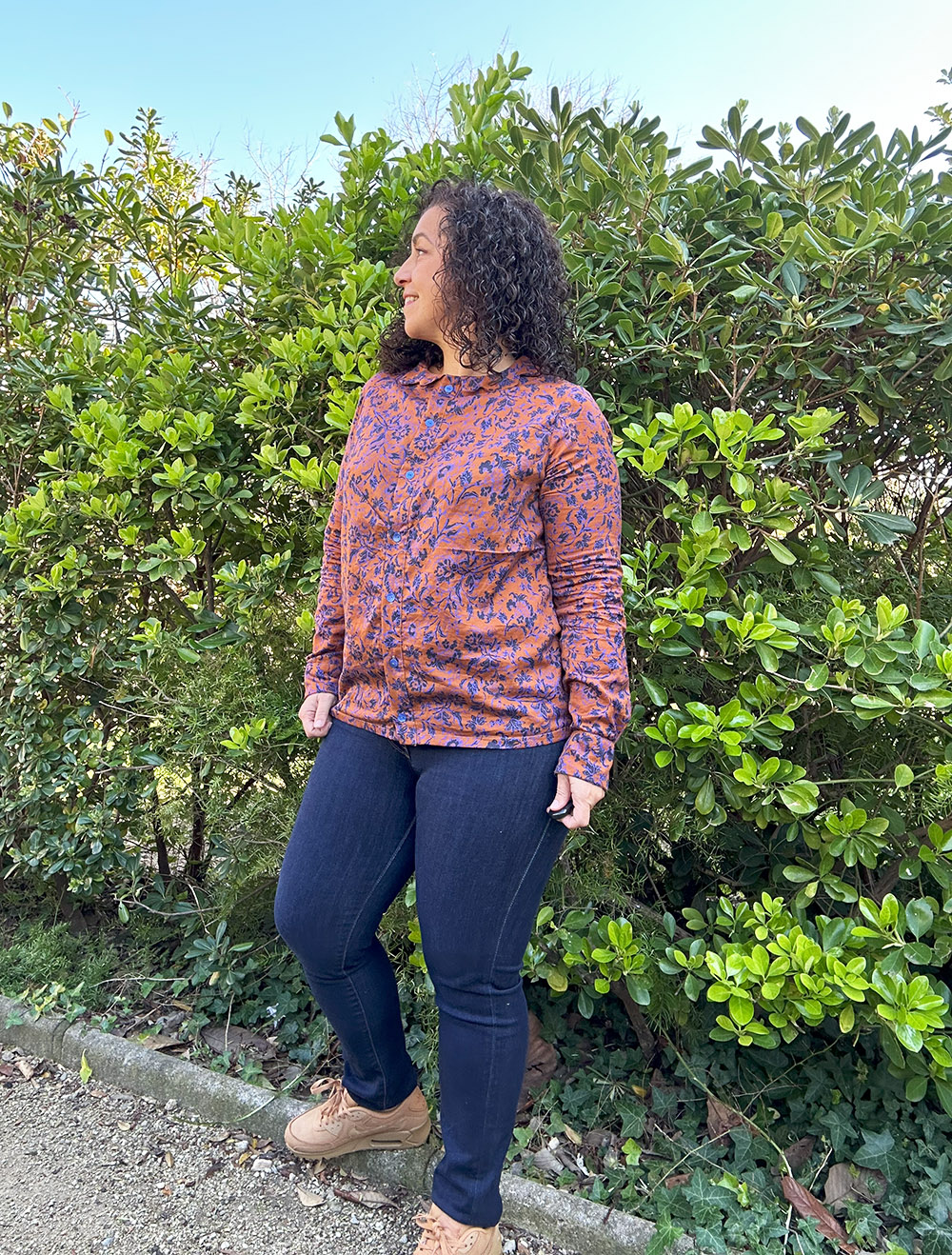chemise manche longue cousue