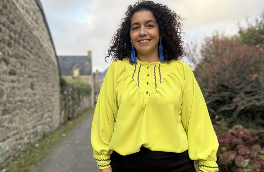 La blouse Lux, ultra flashy et un peu fail