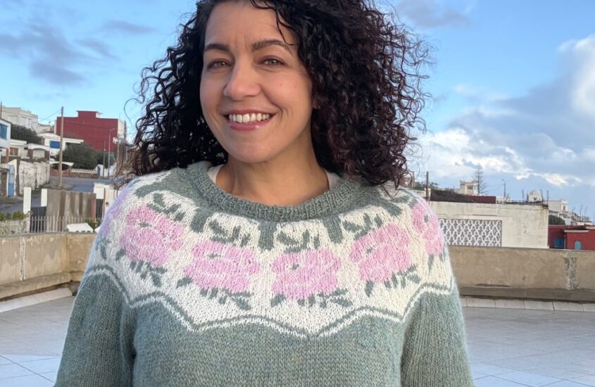 Le pull Once and Floral : très british !